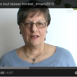 Lâcher prise sans tout laisser tomber